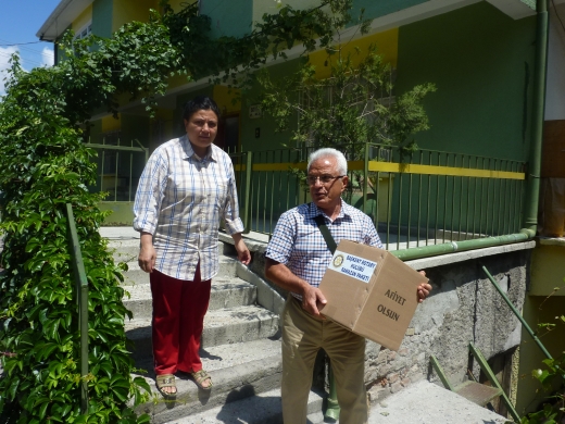 İhtiyaç sahiplerine Ramazan paketi dağıtıldı