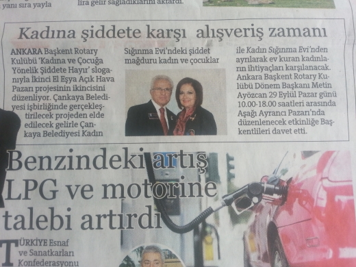 Basında yer alan faaliyetlerimizden