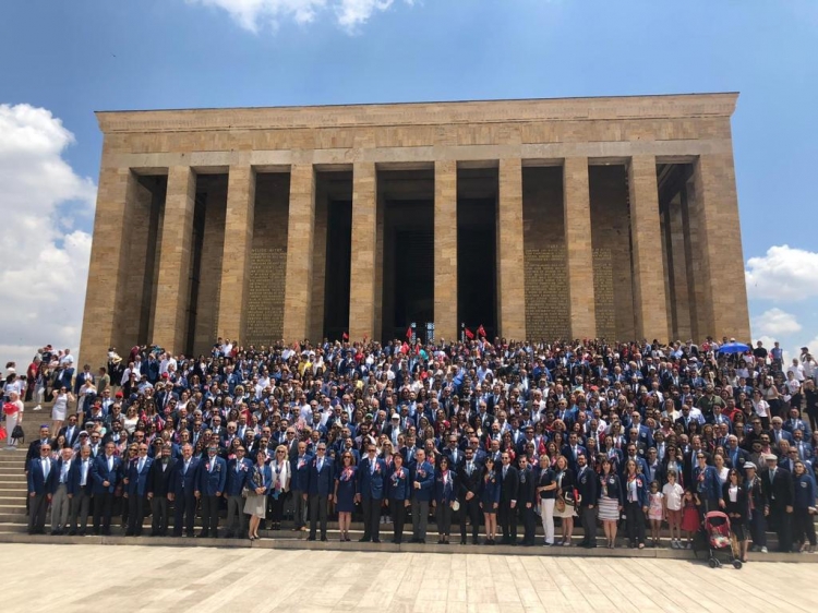 Döneme Anıtkabir Ziyareti ile başladık. 5.7.2019
