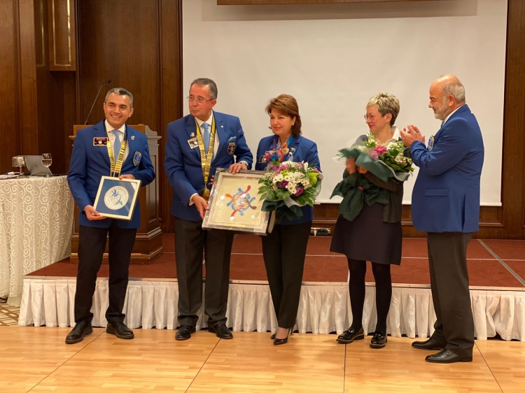 Guvernör Ziyareti ve yeni üye alım töreni gerçekleştirildi. 2.12.2019