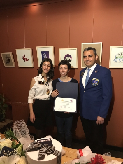 Başkent Interact'ları eserlerini sergilediler. 26.11.2019