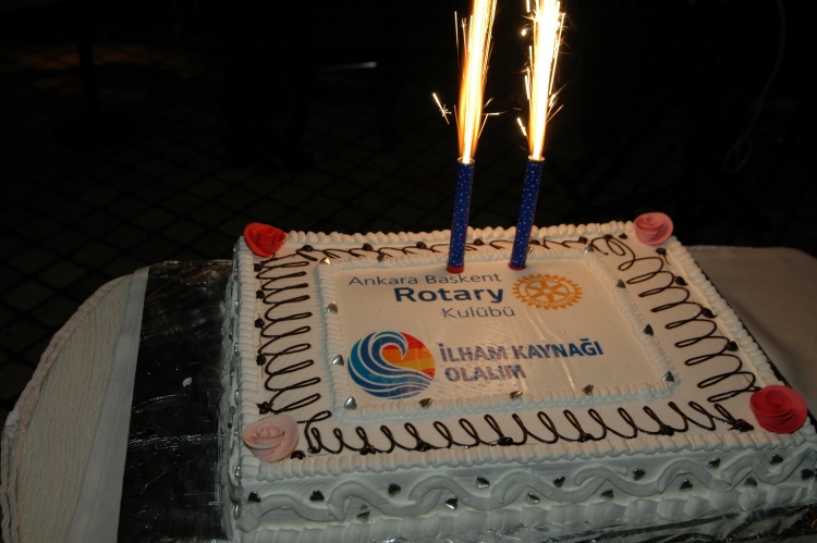 Ankara-Başkent Rotary Kulübü 27nci Kuruluş yıldönümü kutlandı.21.12.2018